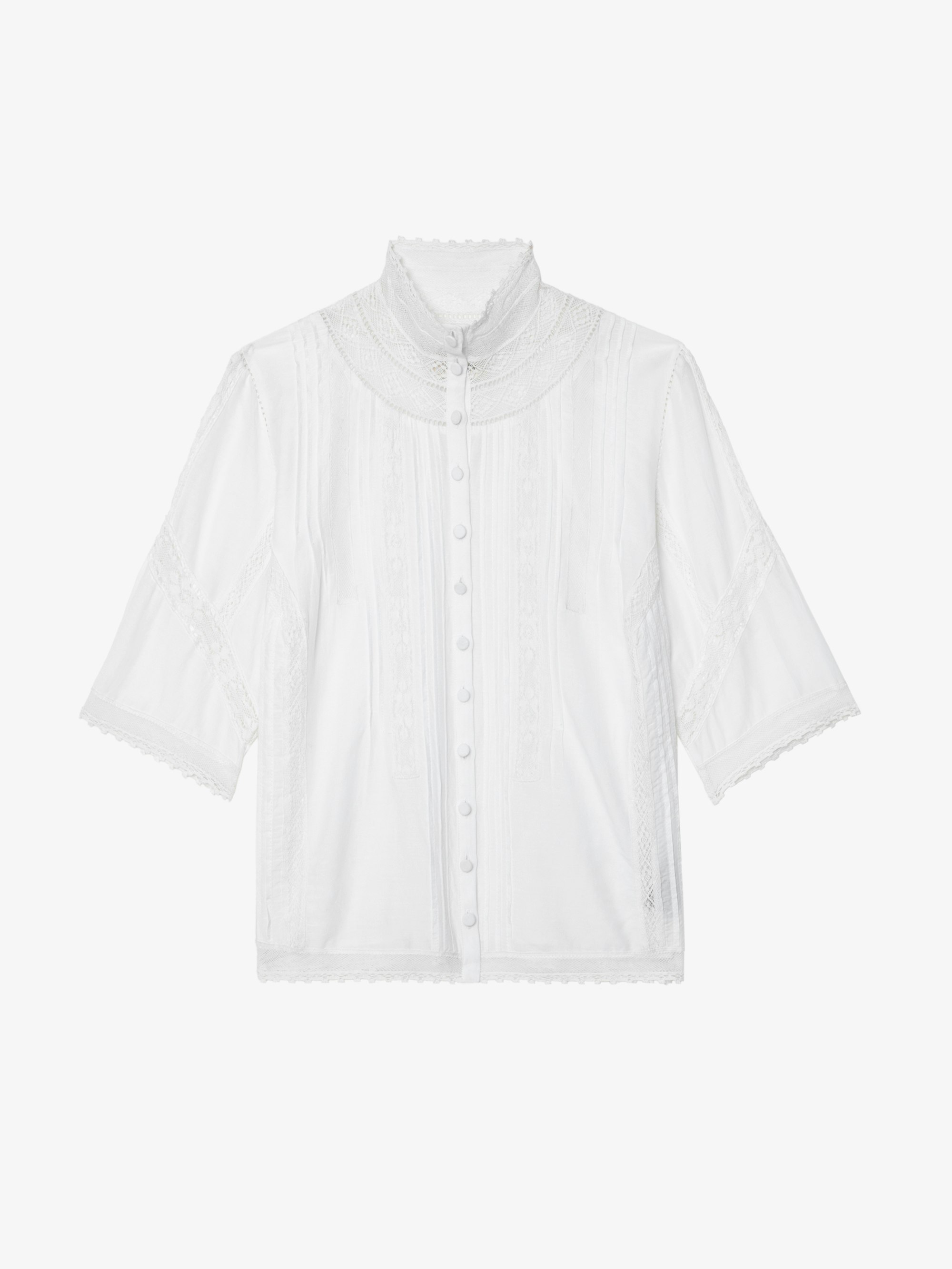 Tano White Lace Dress Shirt | Zadig&Voltaire