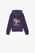Spencer Girls’ Sweatshirt - Girls' Spencer Sweatshirt with screenprint and text on back.
