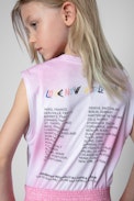 Anie Children's T-Shirt - Children's cotton t-shirt in electric pink