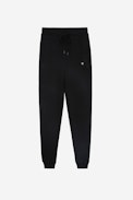 Jogginghose Capri Skull - Schwarze Herrenjogginghose aus Baumwollfleece, verziert mit einem Skull-XO-Patch.