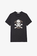 Toby Flamme Blason Skull T-Shirt - Toby Flamme Blason Skull T-Shirt