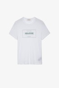 Ted Insignia T-shirt - Men’s white cotton T-shirt with the brand insignia