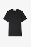 Ted Photo Print T-shirt - Men’s black cotton T-shirt with Gas Station photo print.