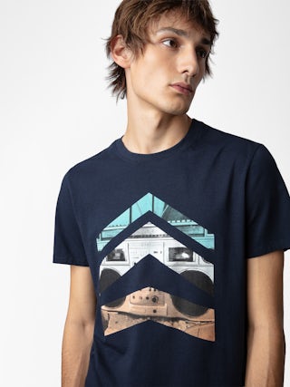 T-shirt Tommy - T-shirt manches courtes avec imprimé flèches.