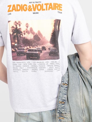 T-shirt Tommy - T-shirt girocollo a maniche corte con personalizzazione.