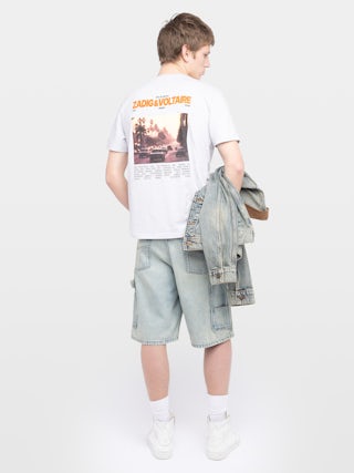 T-shirt Tommy - T-shirt girocollo a maniche corte con personalizzazione.