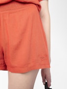 Paxa Shorts - Short shorts with elastic waistband.
