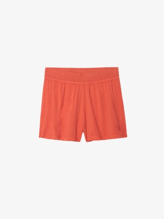 Paxa Shorts - Short shorts with elastic waistband.