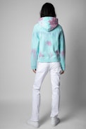 Felpa Georgy - Felpa con cappuccio tie&dye donna