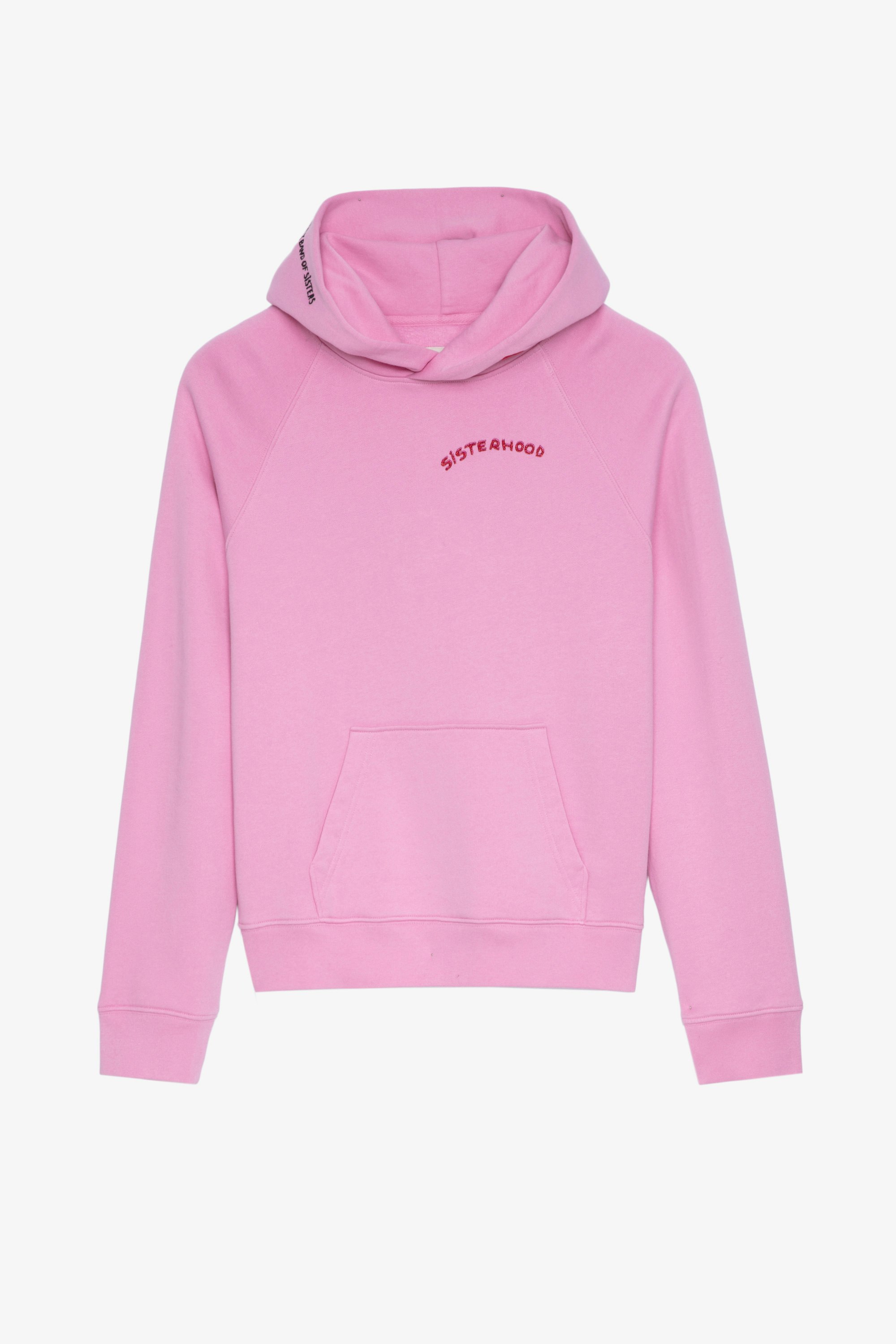 Georgy Band of Sisters Amour スウェット Women’s Band of Sisters pink cotton hooded sweatshirt