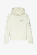 Sudadera Georgy Band of Sisters - Sudadera con capucha de mujer Band of Sisters de algodón crudo