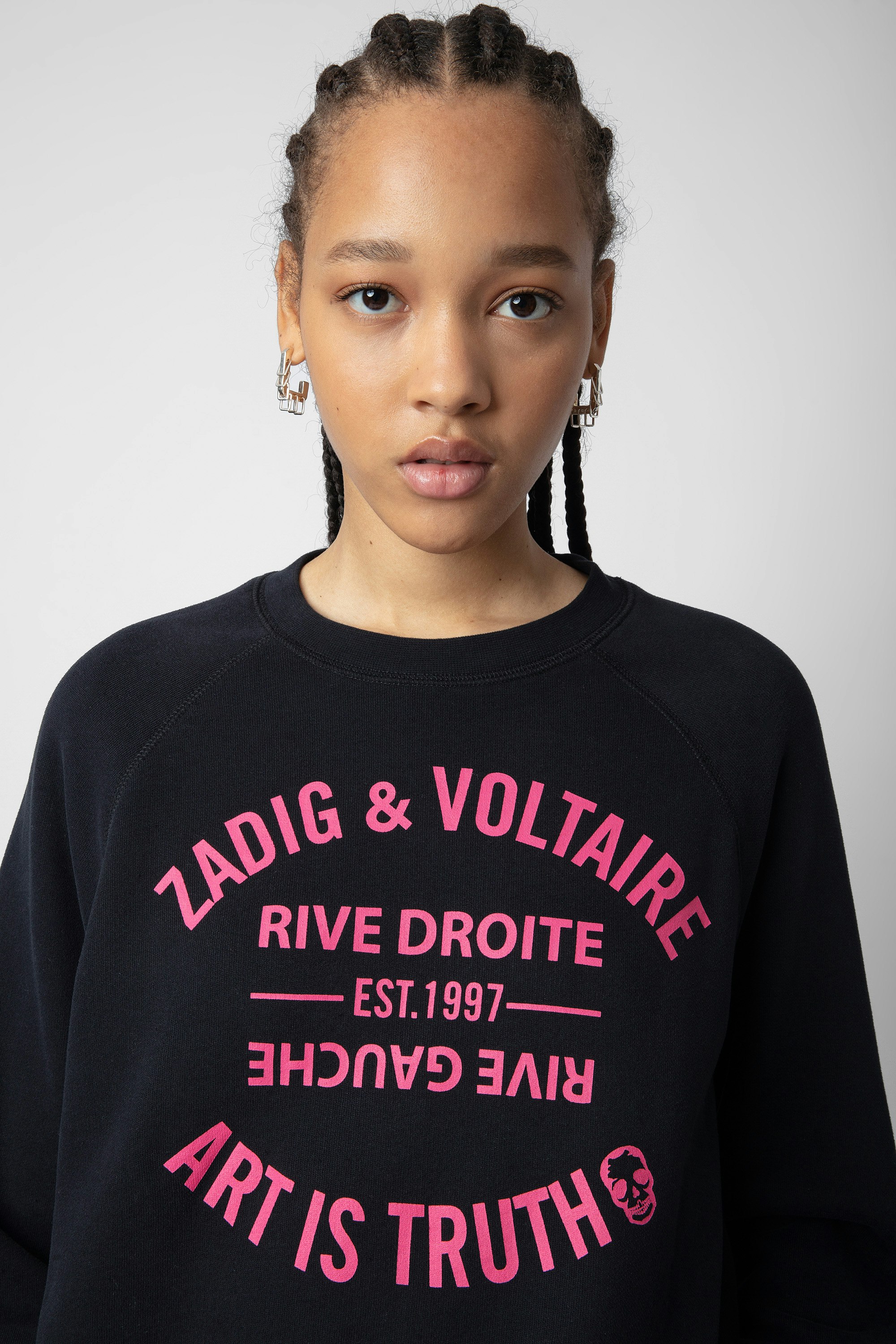 Upper Blason Sweatshirt sweatshirt black women | Zadig&Voltaire