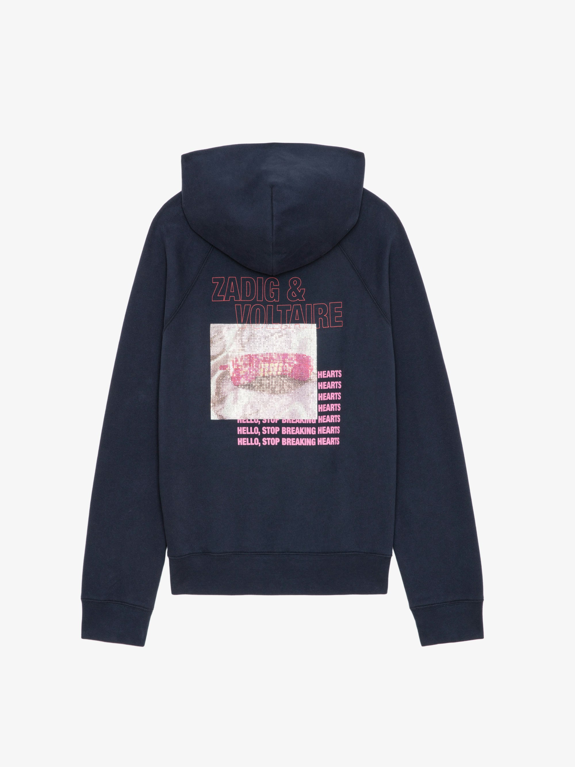 Georgy Photoprint Diamanté Sweatshirt sweatshirt blue women