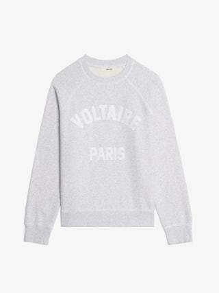 Upper Sweatshirt - Sweatshirt long sleeves patch wording at front.