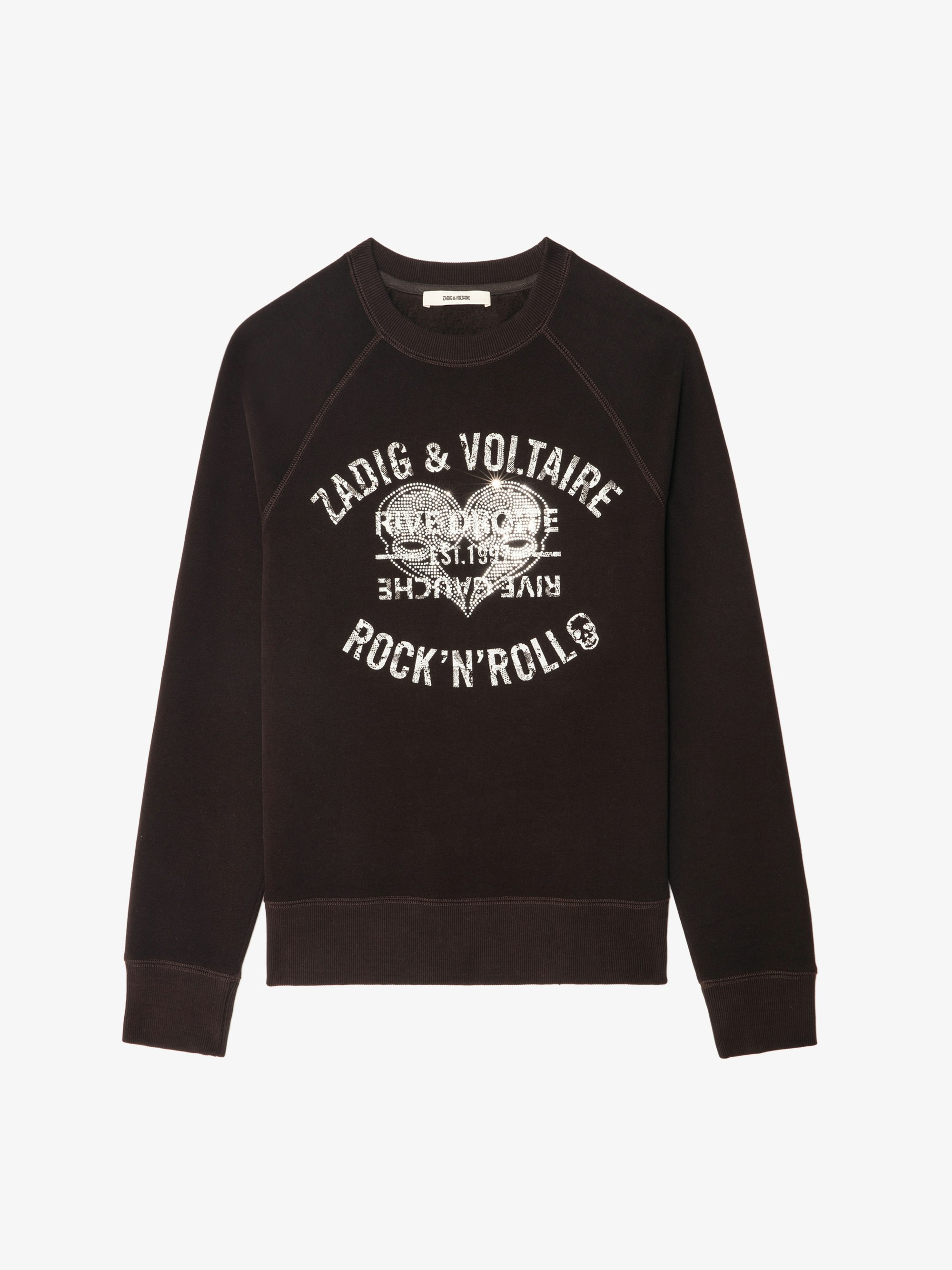Chocolate Brown Logo Sweatshirt Woman | Zadig&Voltaire
