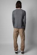 Veiss Sweater - Women's gray cashmere sweater