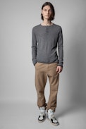 Veiss Sweater - Women's gray cashmere sweater