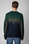 Pullover Kennedy Kaschmir - Herren-Pullover aus Kaschmir mit Farbverlauf