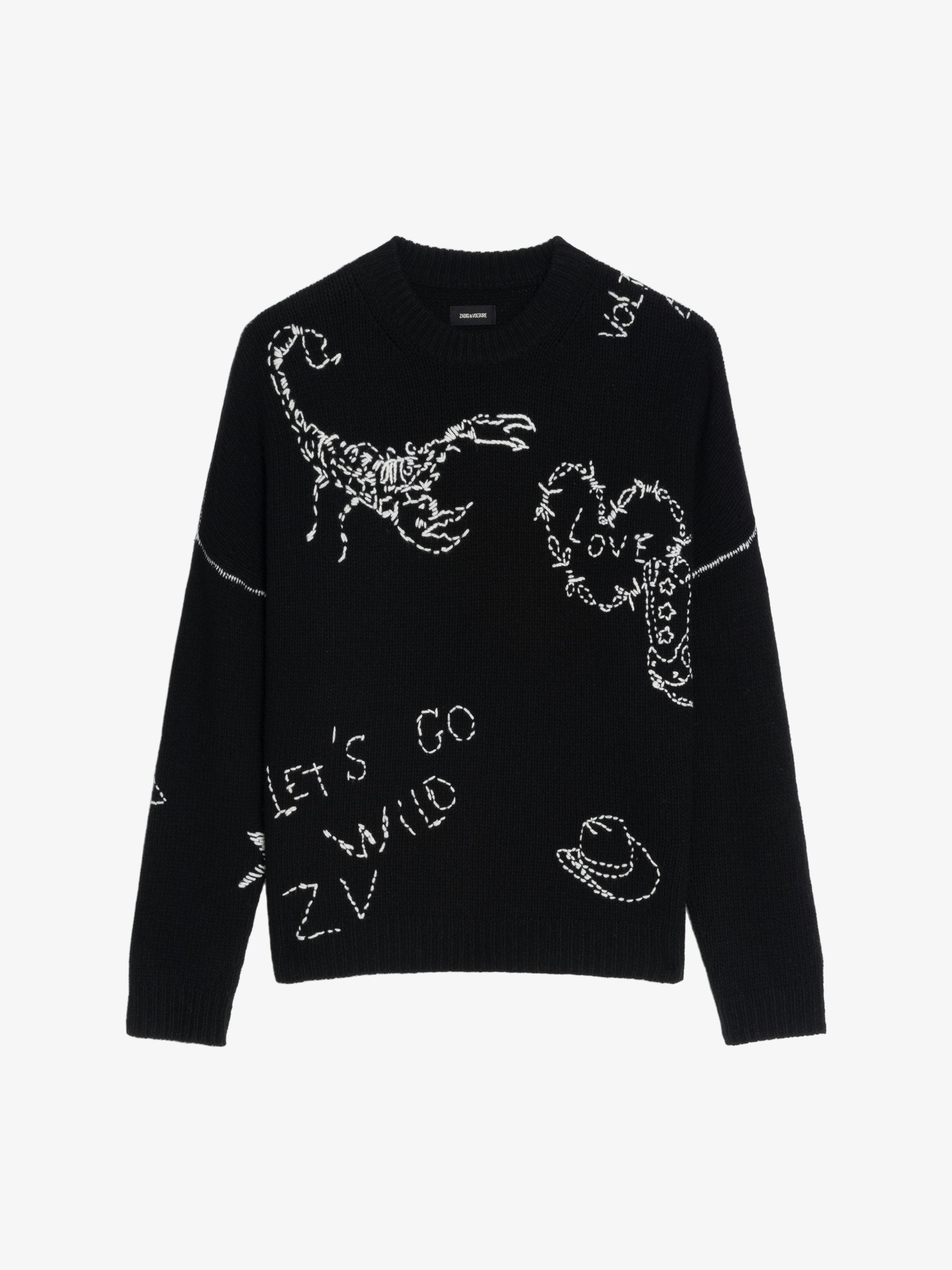ルザミーネ 極美品✨️ Marko Scorpion Sweater in Merino Wool | Zadig&Voltaire