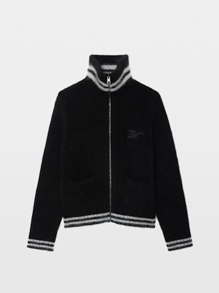 Gildas Coat - Short coat with stand-up collar with zip and pockets.