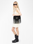 Savana Dress - Short dress with thin straps and wing charms.