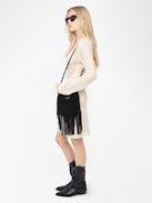 Ranyra Dress - Crochet dress with long sleeves.