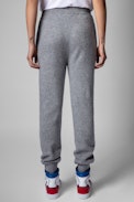 Steevy Pants Cashmere - Women's gray cashmere sweatpants
