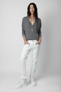 Brumy Cashmere Jumper - Zadig&Voltaire women's cashmere sweater.