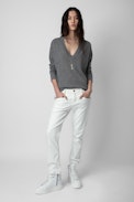 Brumy Cashmere Jumper - Zadig&Voltaire women's cashmere sweater.