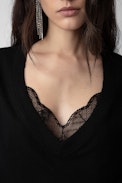 Brumy Cashmere Jumper - Zadig&Voltaire women's cashmere sweater.