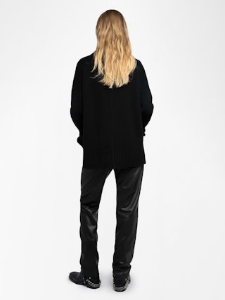 Alma Rock & Roll Sweater - A soft, wool knit with an unmistakeably rock “n” roll style: this is an absolute must-have women's wool turtleneck.