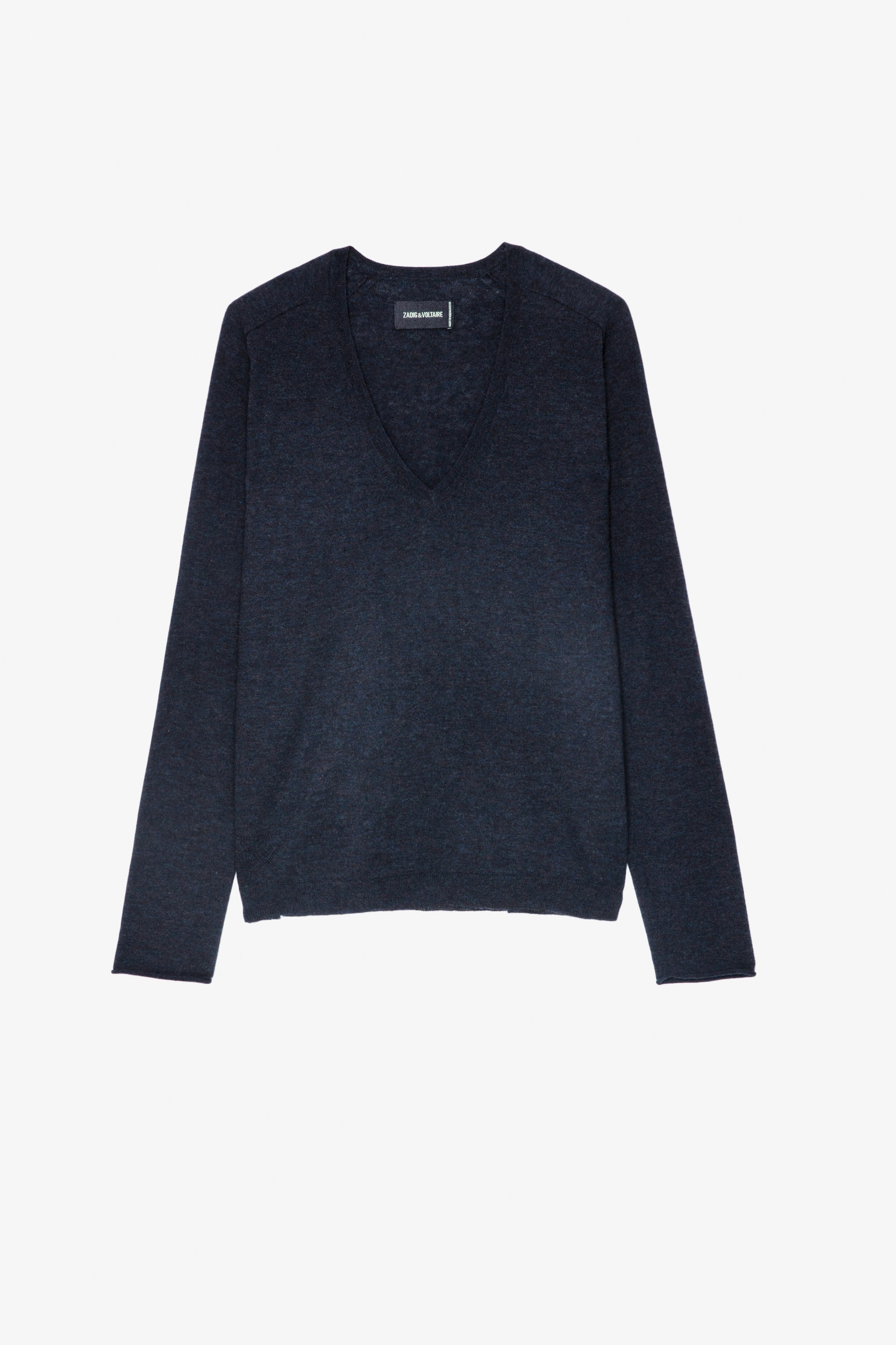 River Cashmere Sweater - Women's v-neck cashmere sweater.