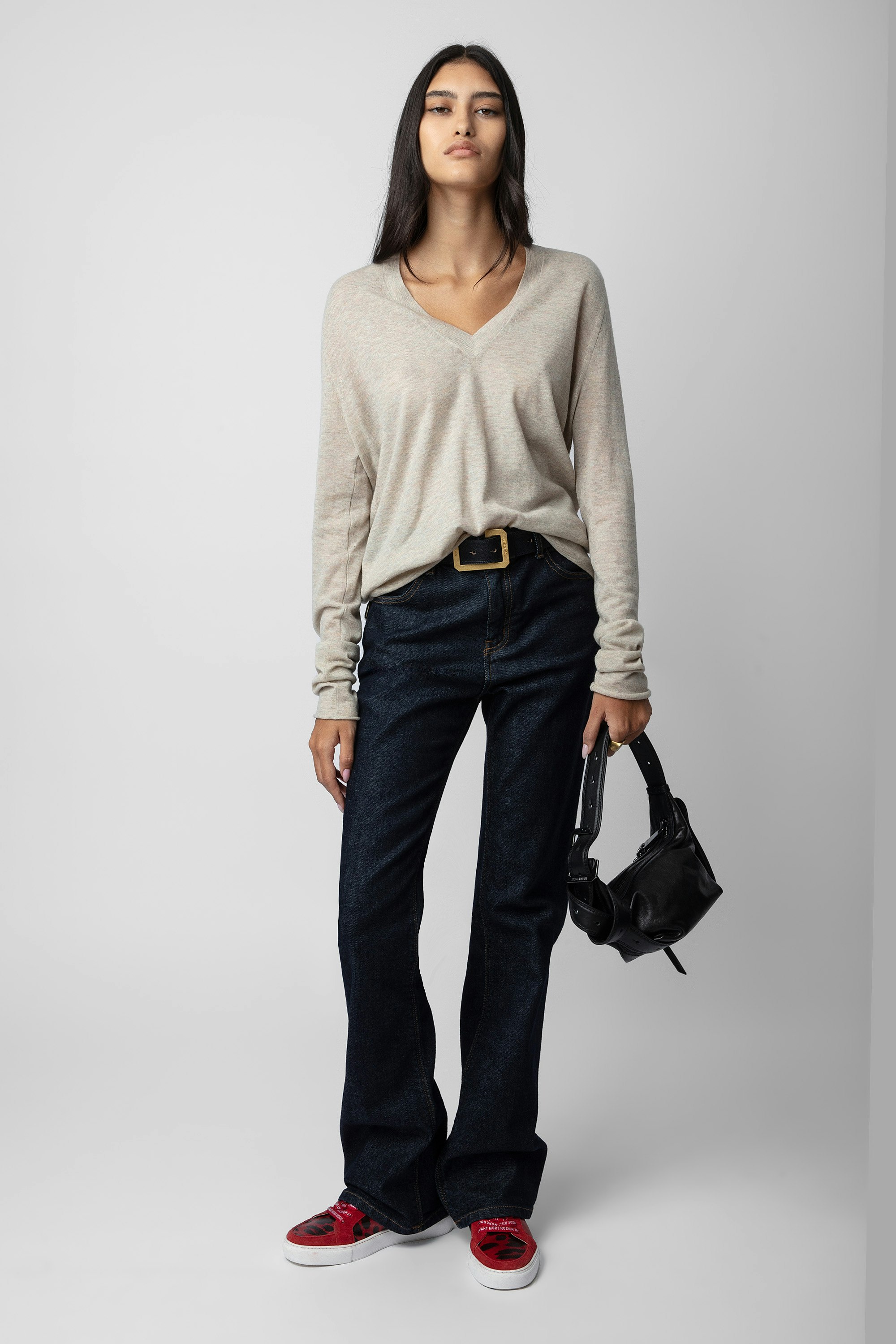 River Cashmere Sweater sweater white women | Zadig&Voltaire