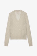Elya Cashmere Jumper - Women's crystal-embellished cashmere jumper