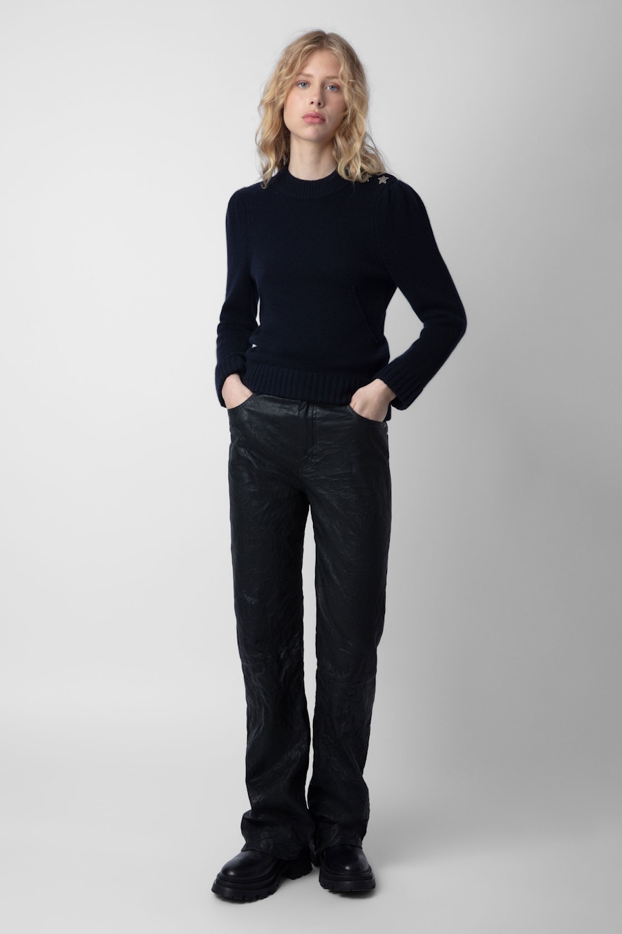 ZADIG&VOLTAIRE Betson Jewelled Cashmere Sweater