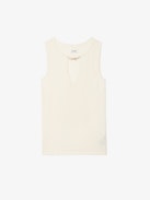 Sayani Top - Knit top with wing closure.
