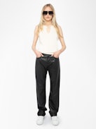 Sayani Top - Knit top with wing closure.
