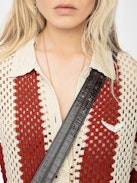 Camisa Ciara - Camisa de crochet de manga corta.