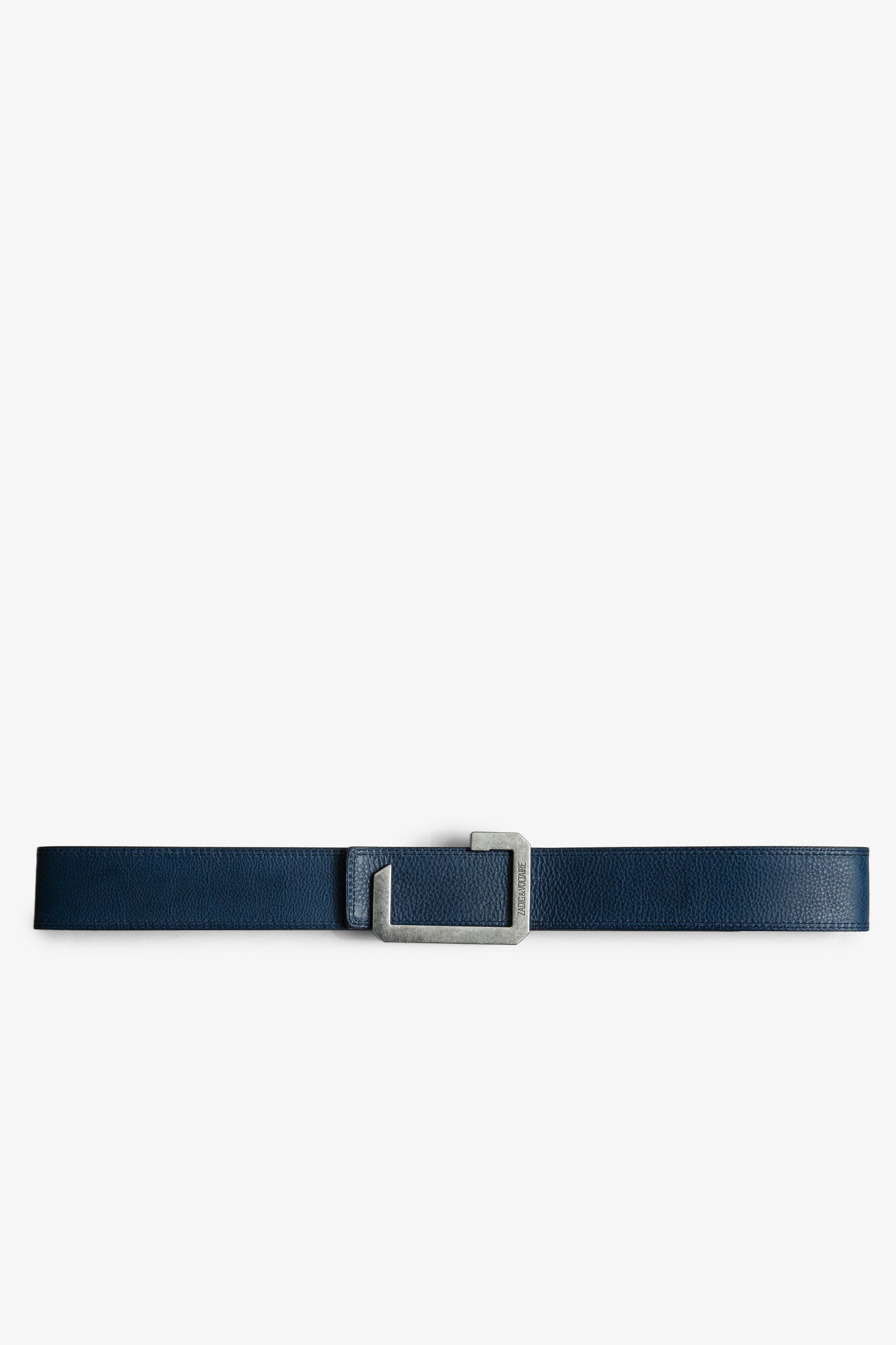 The Reversible レザーベルト Men's reversible leather belt