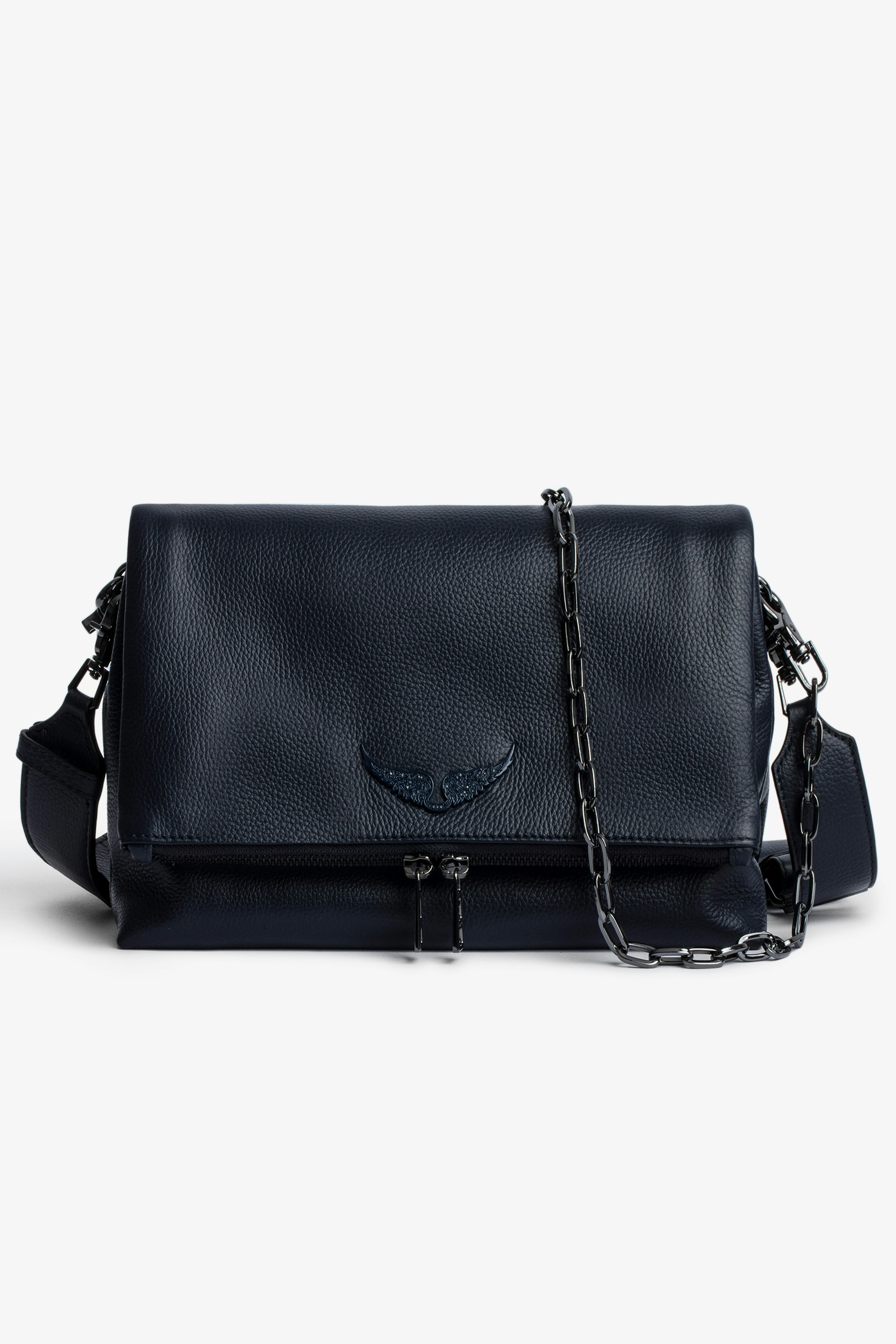 Rocky バッグ Women’s Rocky bag in navy blue leather
