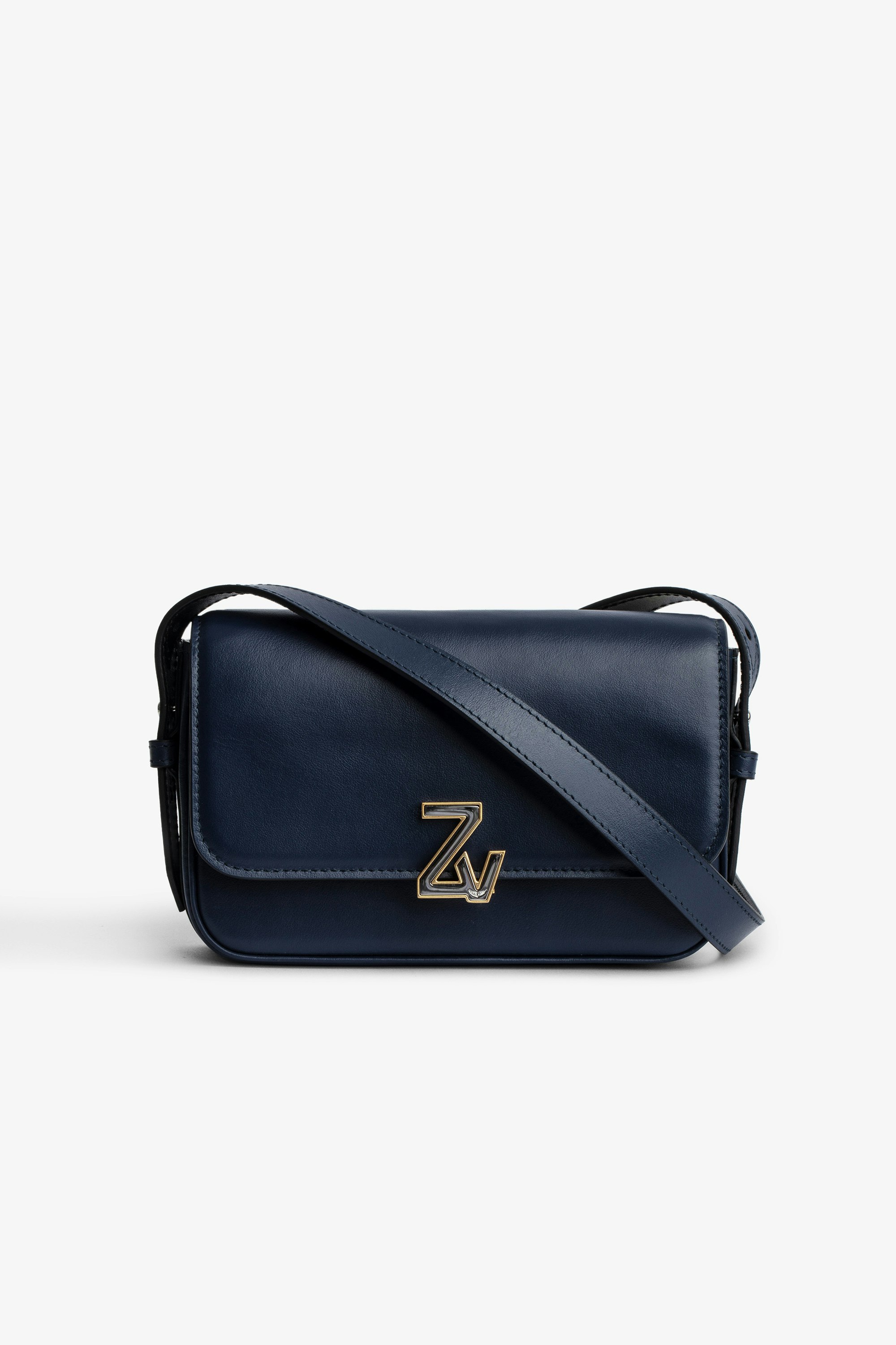 ZV Initiale Le Mini バッグ Women’s ZV Initiale Le Mini bag in navy blue smooth leather