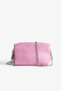 Rockyssime XS Bag - Women’s small bag in pink lambskin.