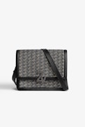 ZV Initiale Le City Bag - Women's leather bag with ZV street jacquard