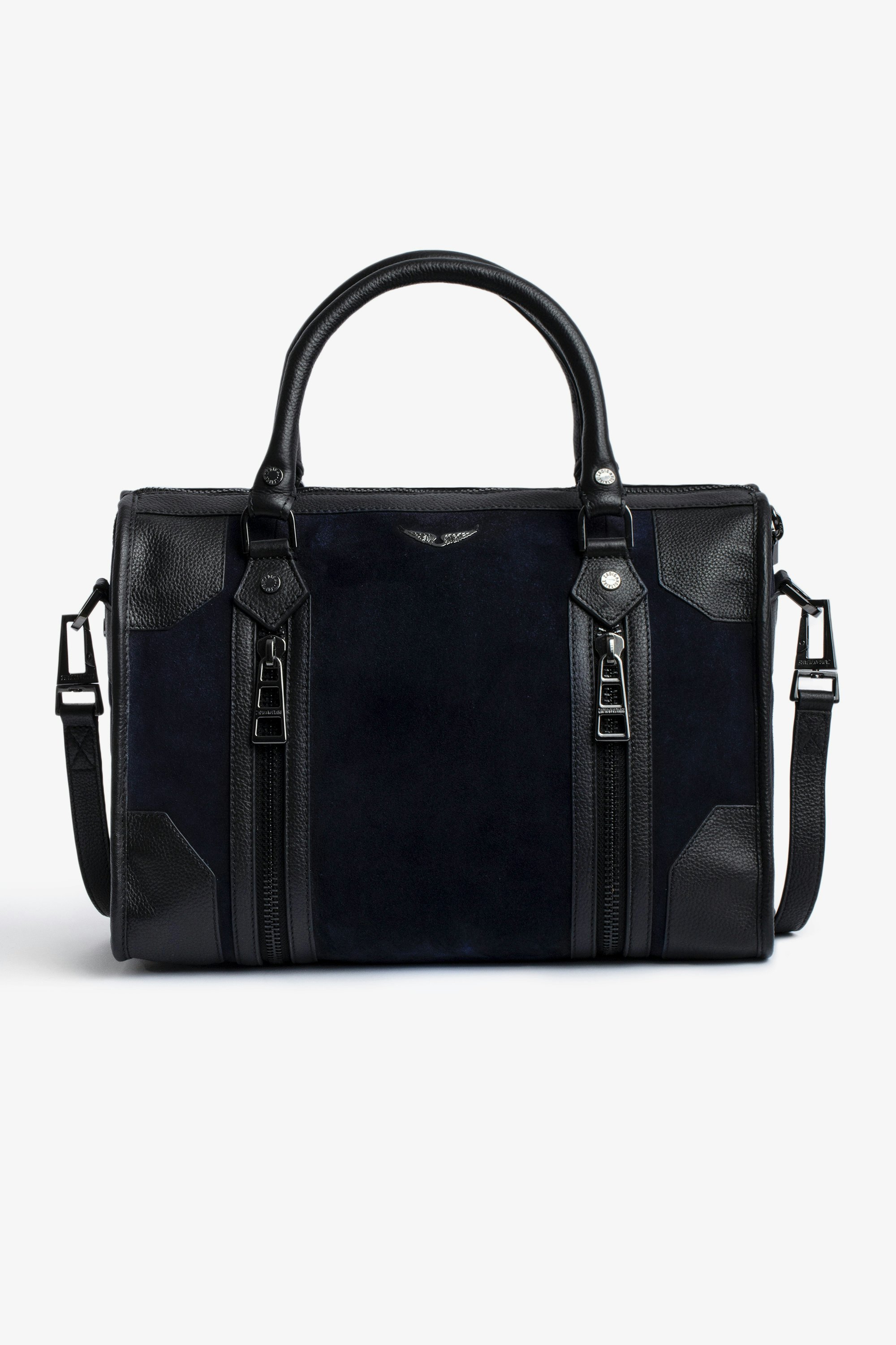 Sunny Medium #2 Bag Women’s medium blue leather bag with a shoulder strap