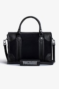 Sunny Medium #2 Bag - Women’s medium blue leather bag with a shoulder strap