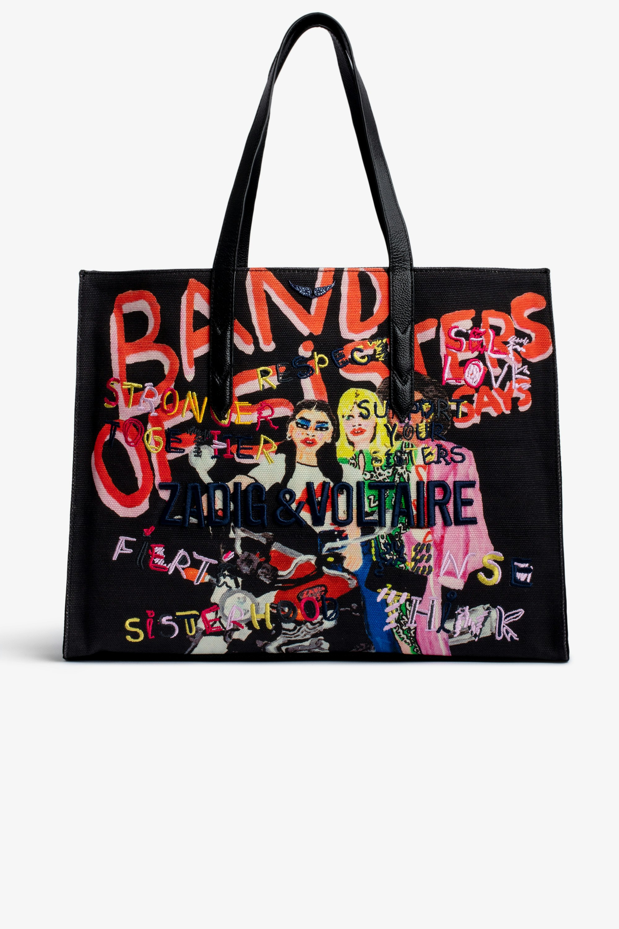 Band of Sisters le Tote Bag Women’s Band Of Sisters black cotton Le Tote bag