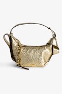 Le Cecilia XS Wrinkled Metal Bag - Women’s Le Cecilia small bag in metallic gold crinkled leather