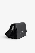 Lolita Wings Bag - Leather bag with nylon shoulder strap.