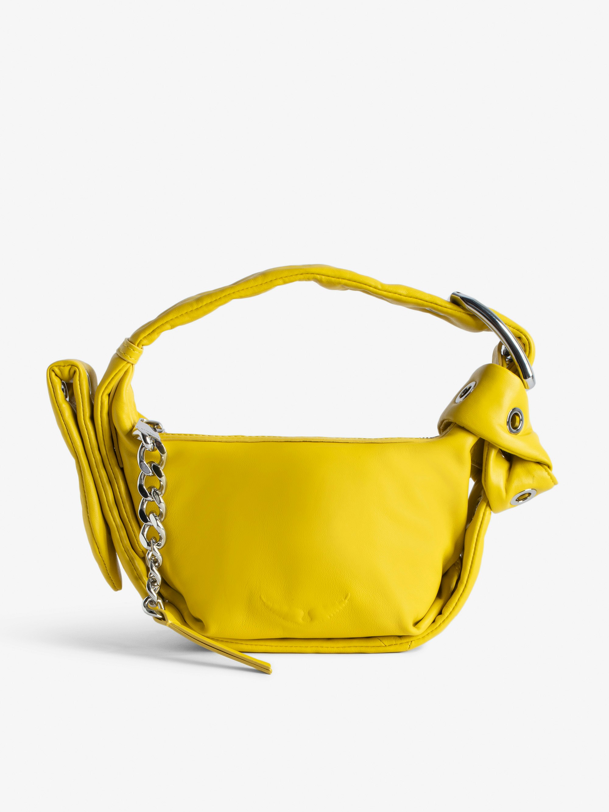 Bolso Le Cecilia XS Obsession - Bolso de piel lisa con hebilla metálica C.