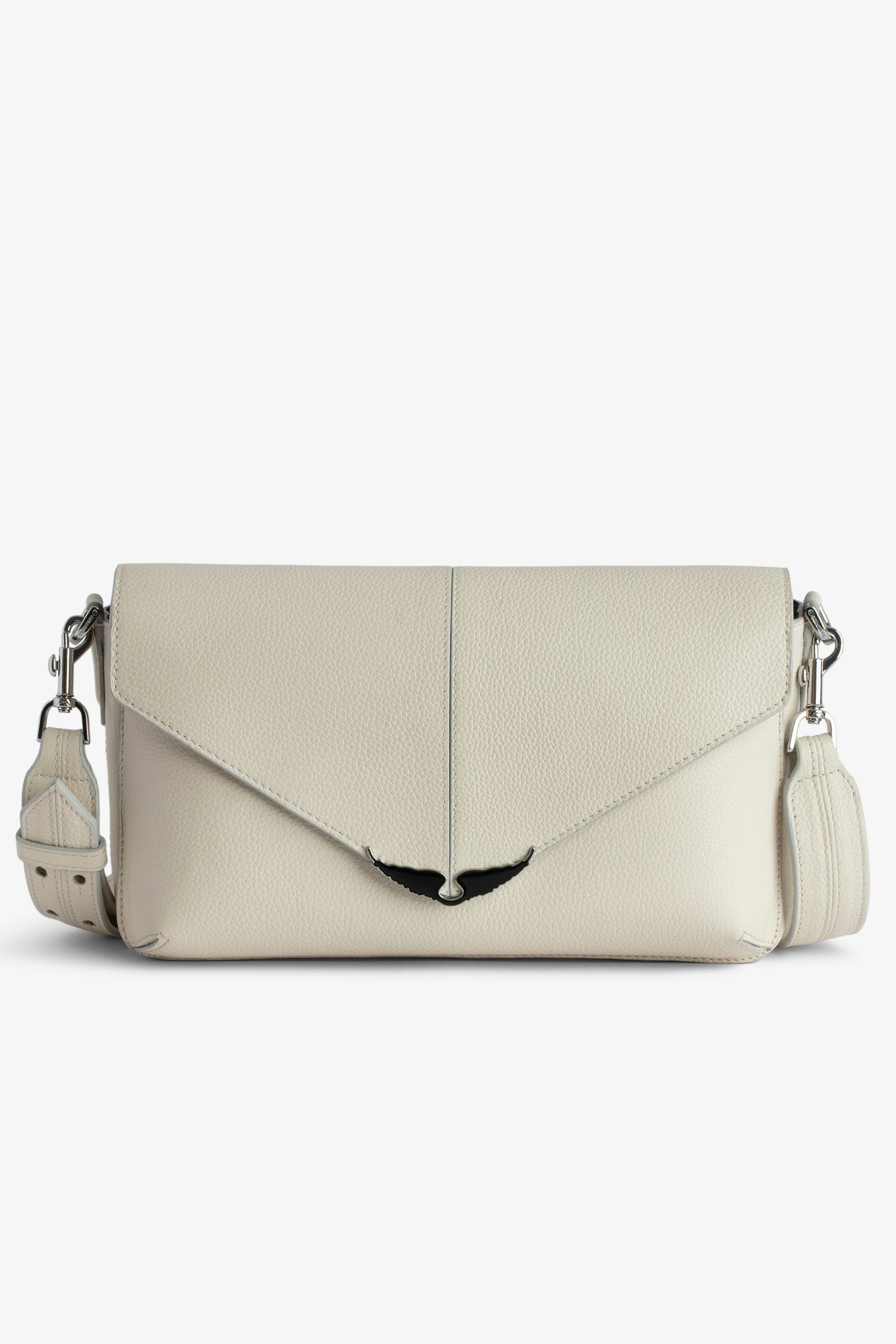Borderline Daily Bag - Women’s Flash grained leather bag with shoulder strap and lacquered wings signature.